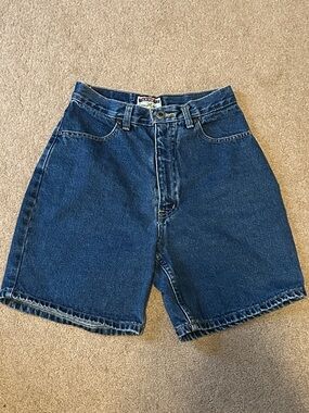 Northcrest Dark Blue Denim Jean Shorts